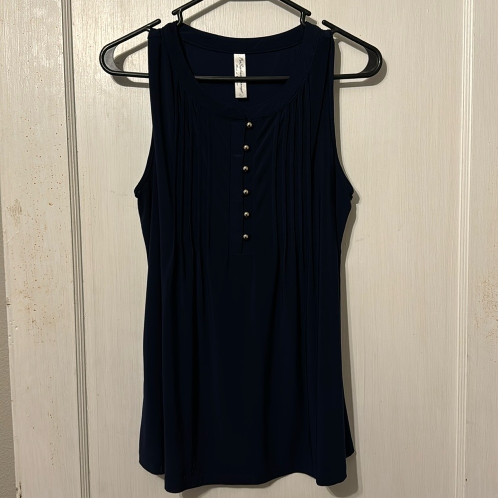 Navy tank top